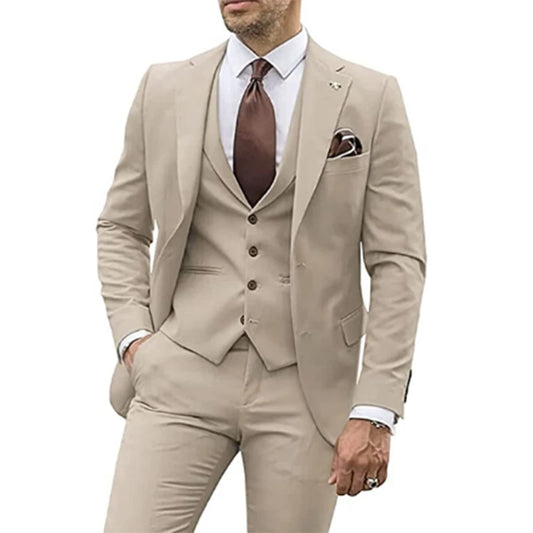 The Groom - 3 Piece Slim Fit Suit